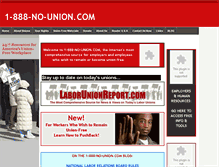Tablet Screenshot of 1-888-no-union.com